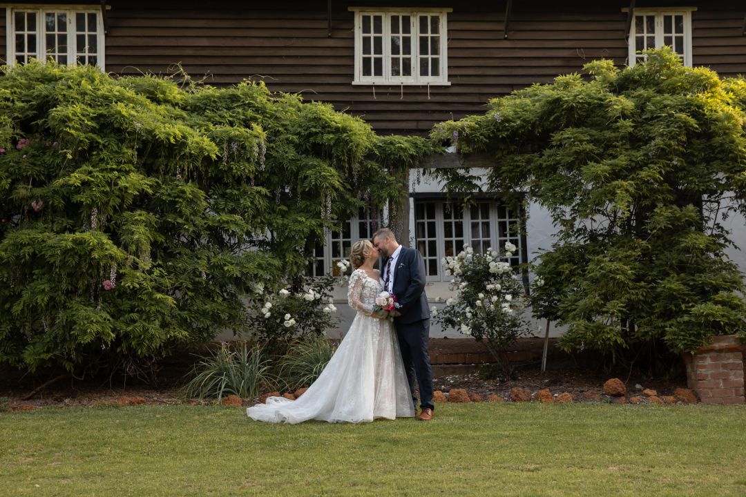Fairbridge HERO - couple outside venue Temple and Grace_Wedding Jewellery_Jewellery_Perth_Perth Wedding Jewellery_Western Australia Wedding & Bride