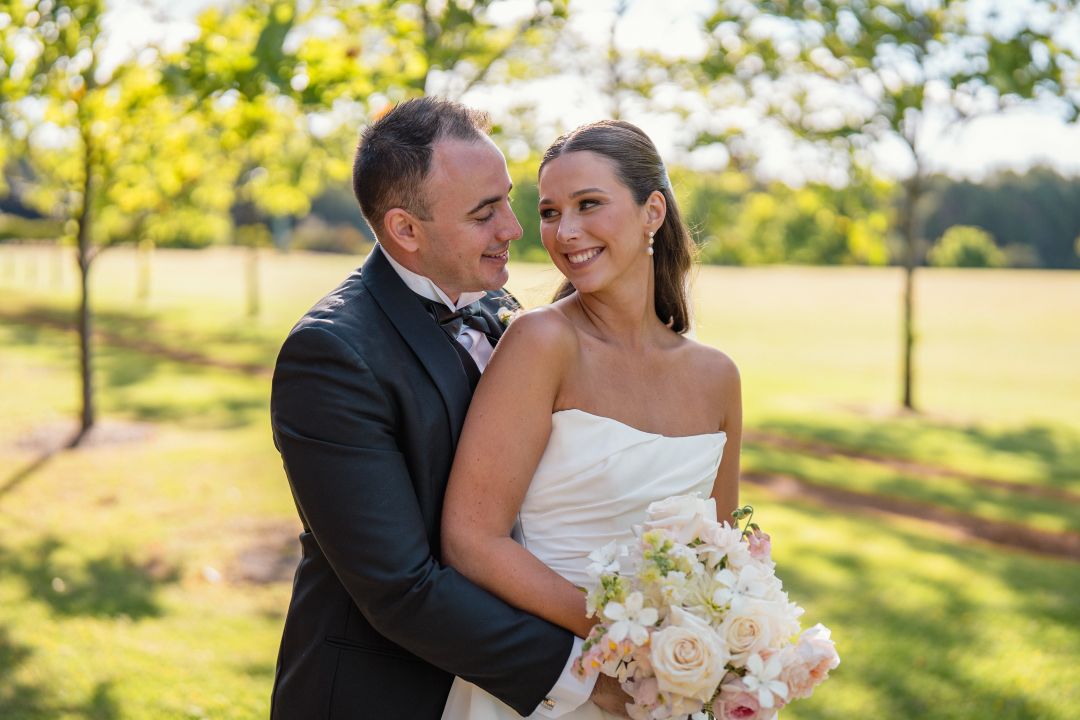 A Film By Lara - couple posed Temple and Grace_Wedding Jewellery_Jewellery_Perth_Perth Wedding Jewellery_Western Australia Wedding & Bride